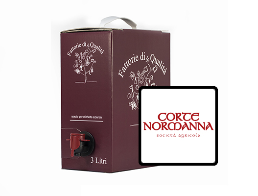 Vendita online bag in box vino corte normanna