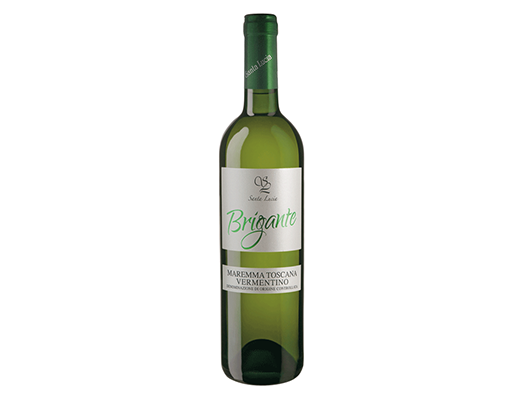 WHITE WINE Maremma Toscana DOC Vermentino "Brigante" 13% - 750 ml