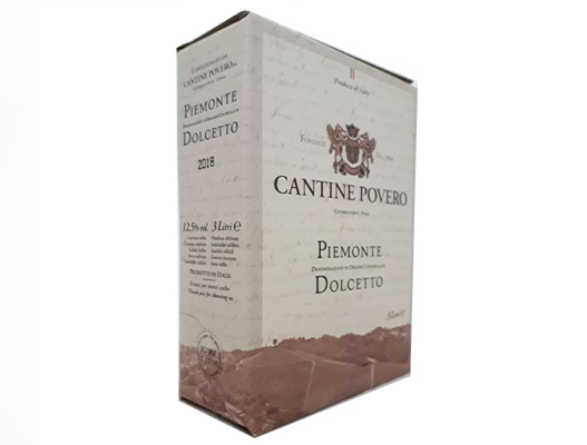 Dolcetto DOC vino in bag in box -PIEMONTE