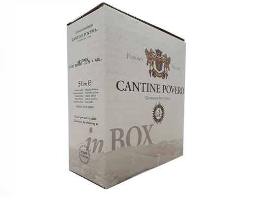 BAG-IN-BOX RED WINE PIEMONTE Nebbiolo grapes 13.5% - 5 LITRES